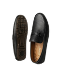 Black Leather Loafers